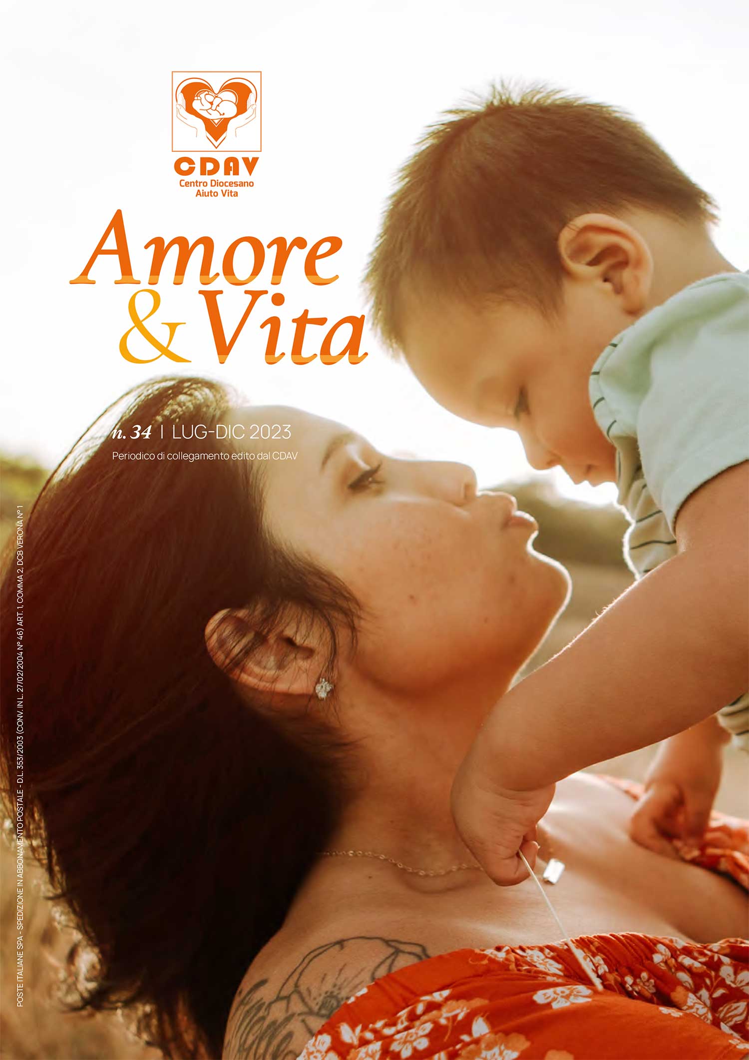 amore e vita luglio dicembre 2023 copertina